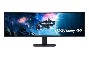 Samsung G95C, 124.5 cm (49"), 5120 x 1440 pixels, Dual QHD, LED, 1 ms, Black