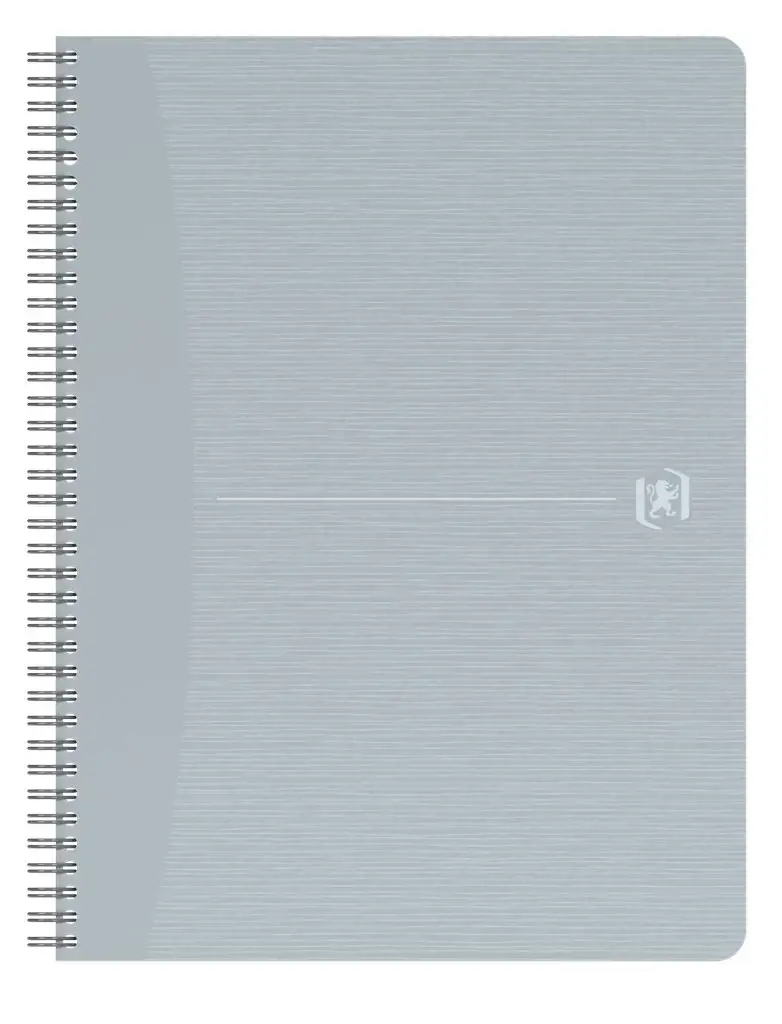 Perdirbtas sąsiuvinis su spirale OXFORD Rec’Up, A4, 90 lapų, 90 gsm, langeliais
