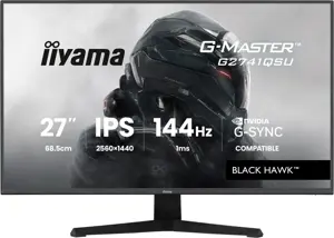 iiyama G-MASTER G2741QSU-B1 computer monitor 68.6 cm (27") 2560 x 1440 pixels Black
