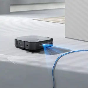 Dulkių siurblys-robotas Ecovacs Deebot X2 Combo, Juoda