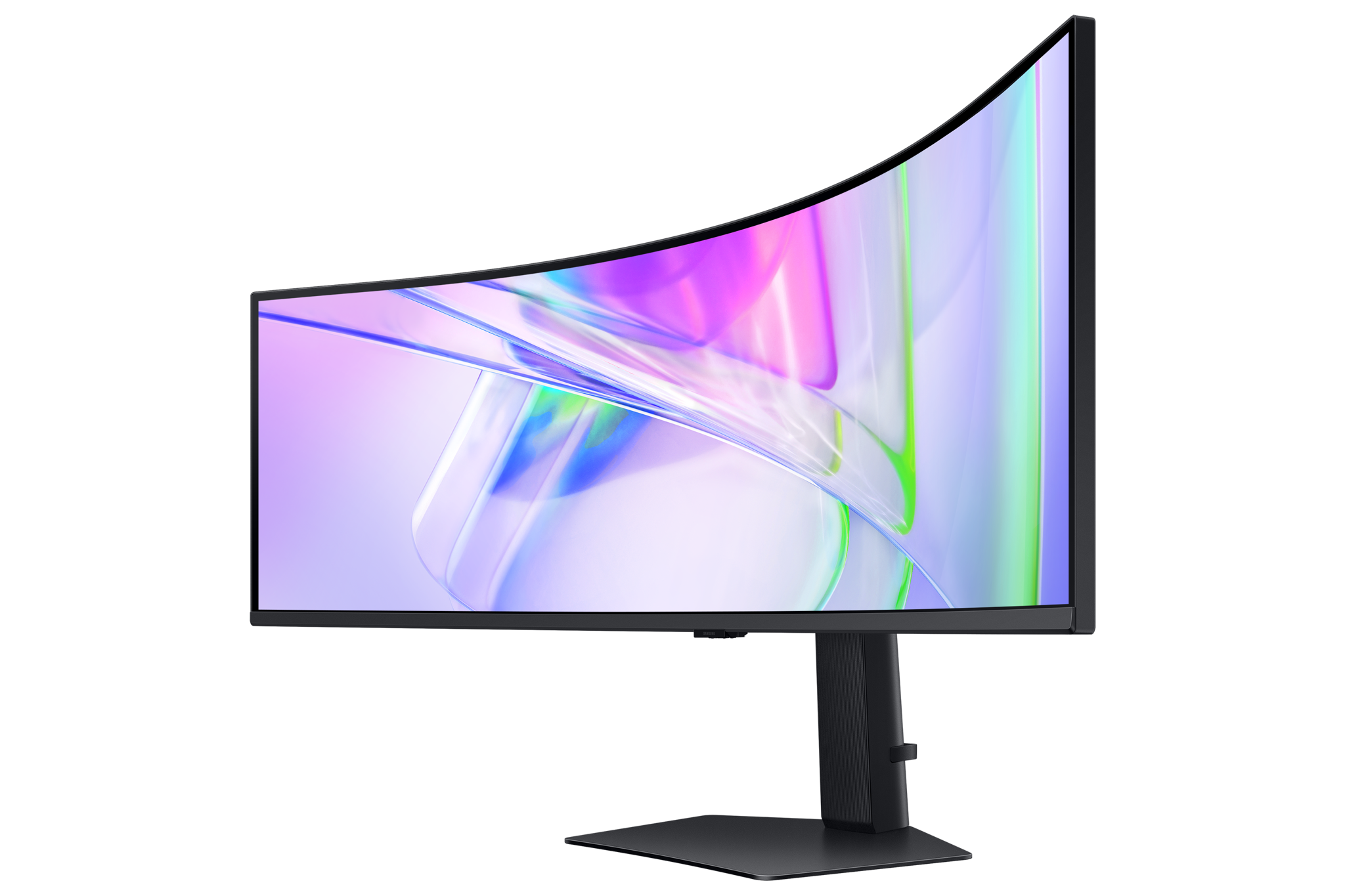 Samsung S95UC, 124.5 cm (49"), 5120 x 1440 pixels, DQHD, LCD, 5 ms, Black