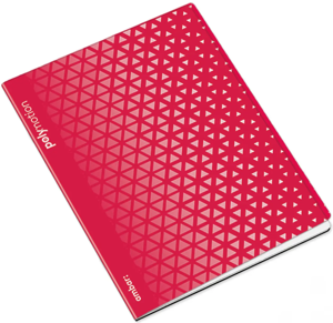 A5 Ex Book 48sh Polipro Triangles Lin