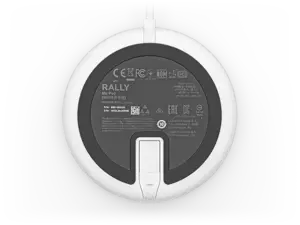"Logitech Rally Mic Pod", stalinis mikrofonas, -27 dB, 90-16000 Hz, 48 kHz, visakryptis, 4,5 m