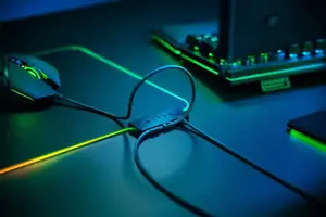 RAZER Žaidimų pelės kilimėlis Razer Firefly V2