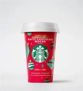 Kavos ir pieno gėrimas STARBUCKS WHITE CHOCOLATE, 220 ml