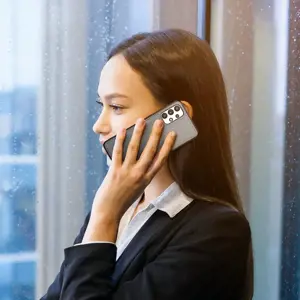 Dux Ducis Fino case covered with nylon material for Samsung Galaxy A32 4G gray