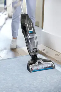 "Bissell" dulkių siurblys "CrossWave C6 Cordless Select" Belaidis veikimas, Rankinė lazdelė, Plovimo funkcija, 36 V, Veikimo laikas (maks.) 25 min, Juoda/Titanas/Mėlyna, Garantija 24 mėn.