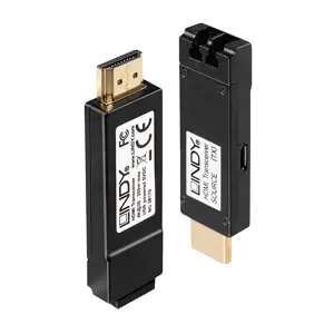 "Lindy" 300 m šviesolaidinis HDMI 2.0 10.2G ilgintuvas, 3840 x 2160 taškų, AV siųstuvas ir imtuvas,…