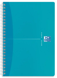 Sąsiuvinis su spirale OXFORD MYCOLOURS, A5, 90 lapų, langeliais