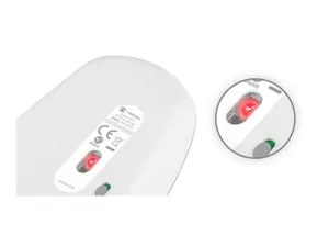 NATEC belaidė pelė Harrier 2 1600DPI "Bluetooth 5.1" baltai pilka