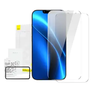 "Baseus Crystal" grūdintas 0,3 mm stiklas "iPhone 14 Plus/13 Pro Max" (2 vnt.)