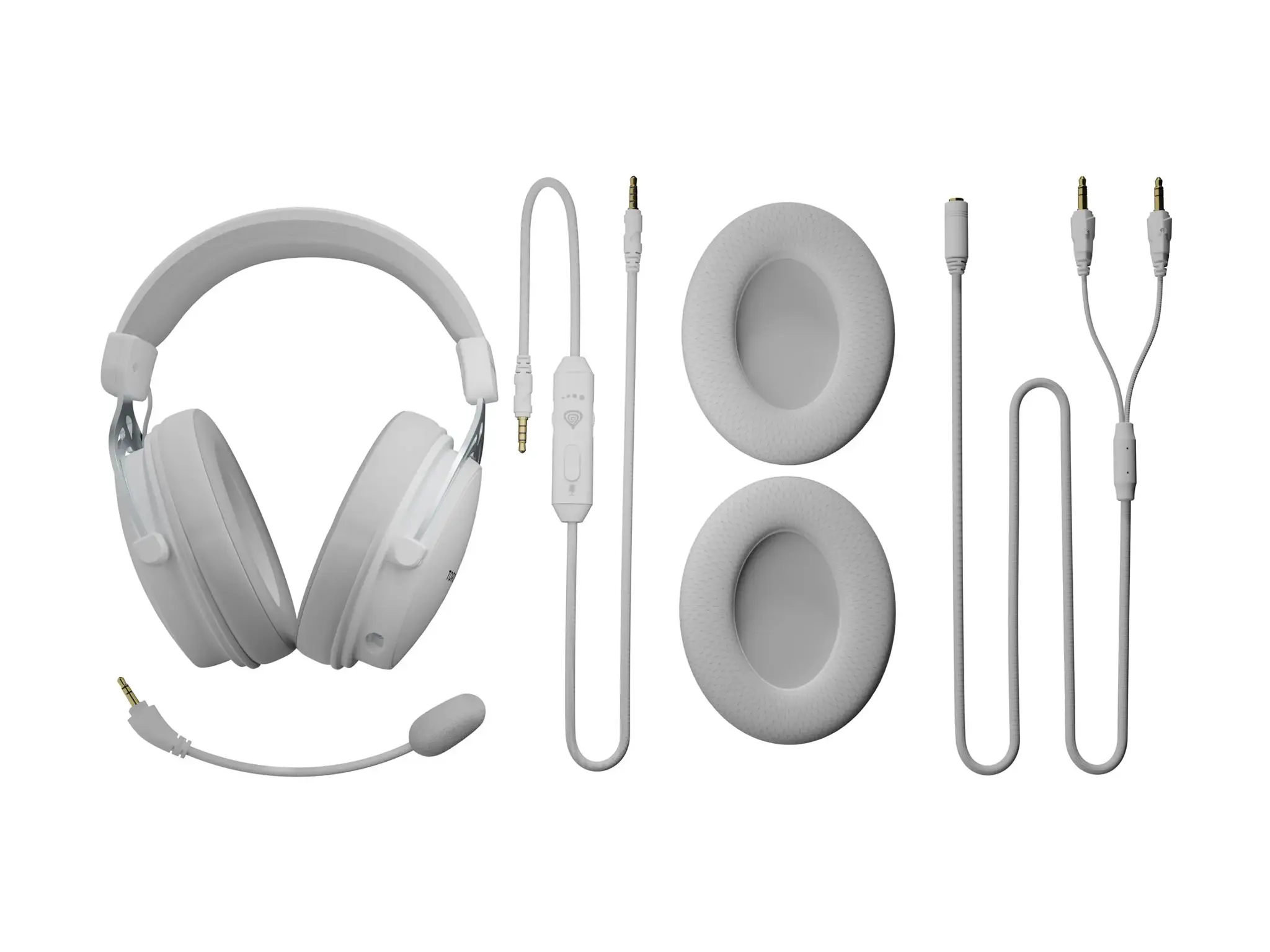 Genesis Gaming Headset | Toron 531 | Wired | Over-Ear | Microphone | White