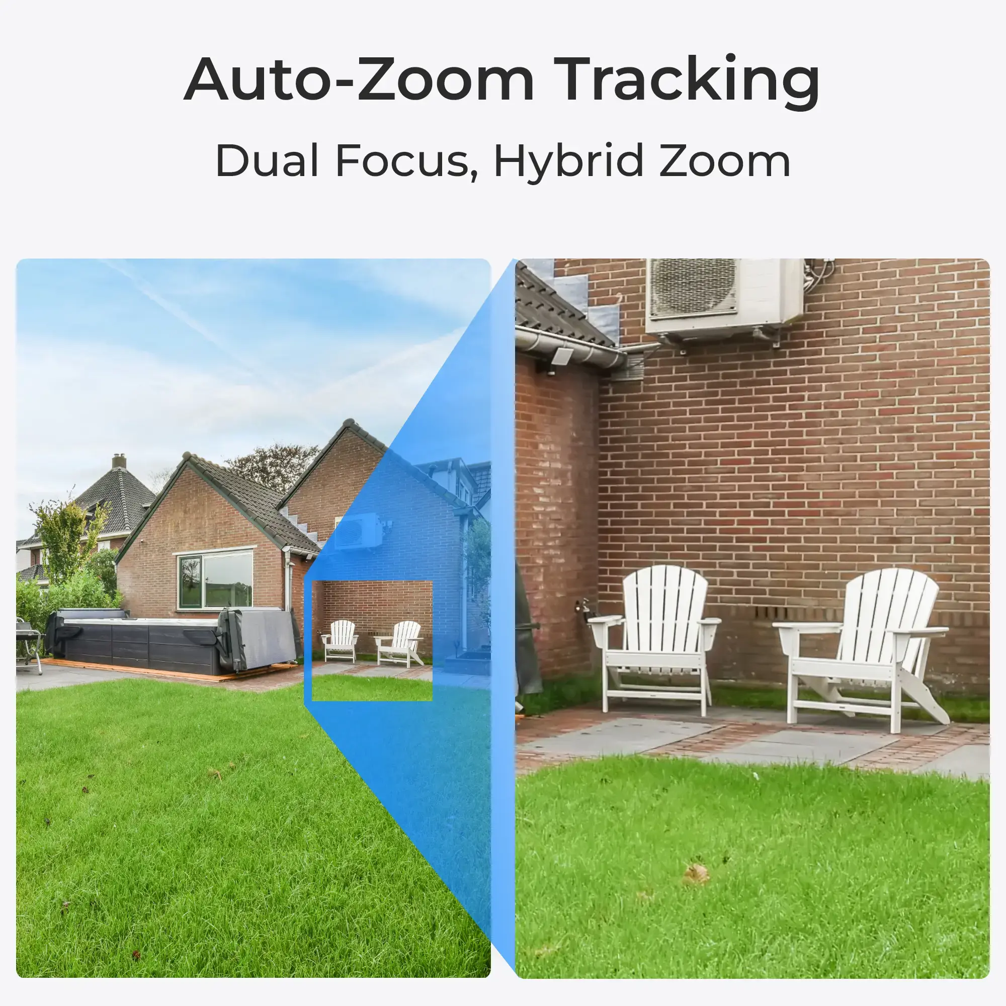 Reolink TrackMix Series P760 - 4K Outdoor Camera, Dual View, Auto-Zoom Tracking, PoE Connection, Color Night Vision, IP security camera, Indoor & outdoor, Wired, 450 lm, 6500 K, Ceiling/wall