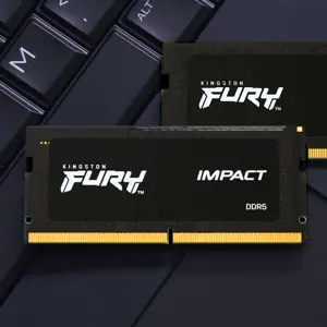 KINGSTON 64GB 5600MT/s DDR5 CL40 SODIMM 2 vnt. rinkinys "FURY Impact PnP