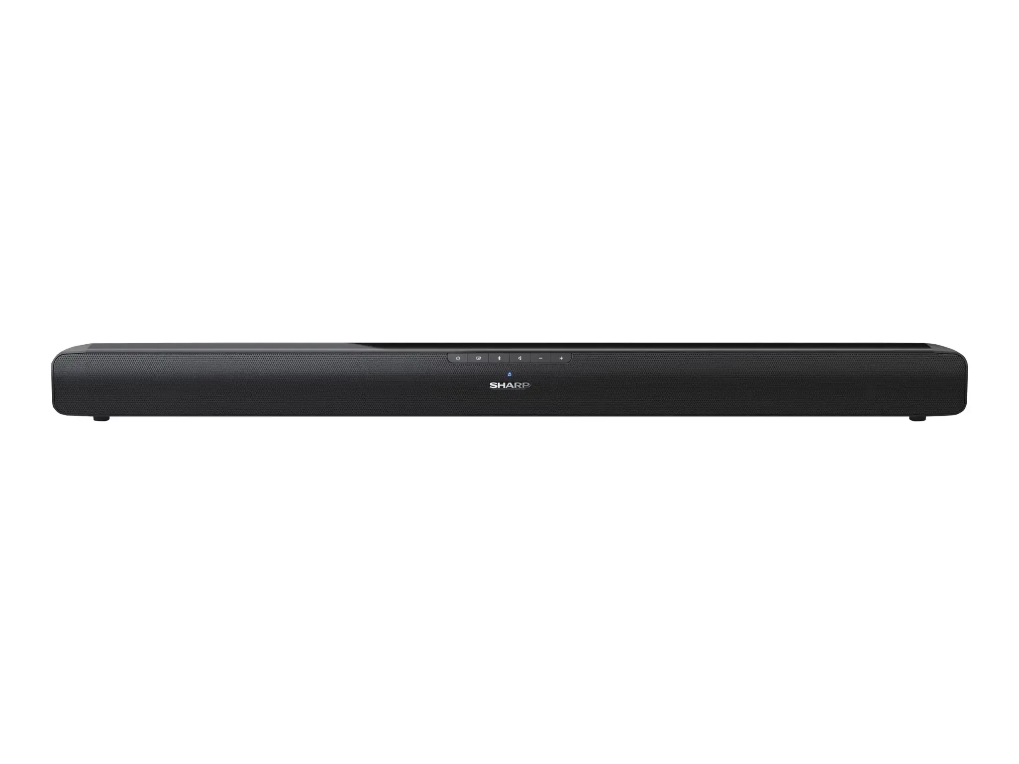 "Sharp" HT-SB100 2.0 garso juosta didesniam nei 32 colių televizoriui, HDMI ARC/CEC, Aux-in, optinis, "Bluetooth", USB, 80 cm, blizgios juodos spalvos