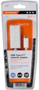 "Vivanco" USB-C - LAN RJ45 adapteris (45383)
