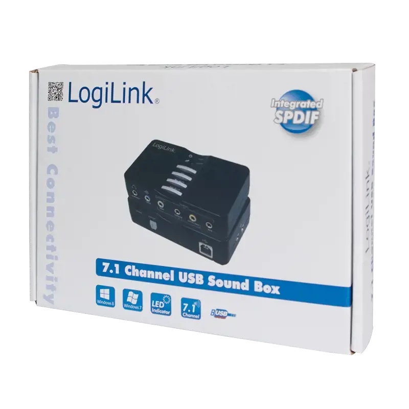 LOGILINK UA0099 LOGILINK - išorinė garso plokštė 7.1