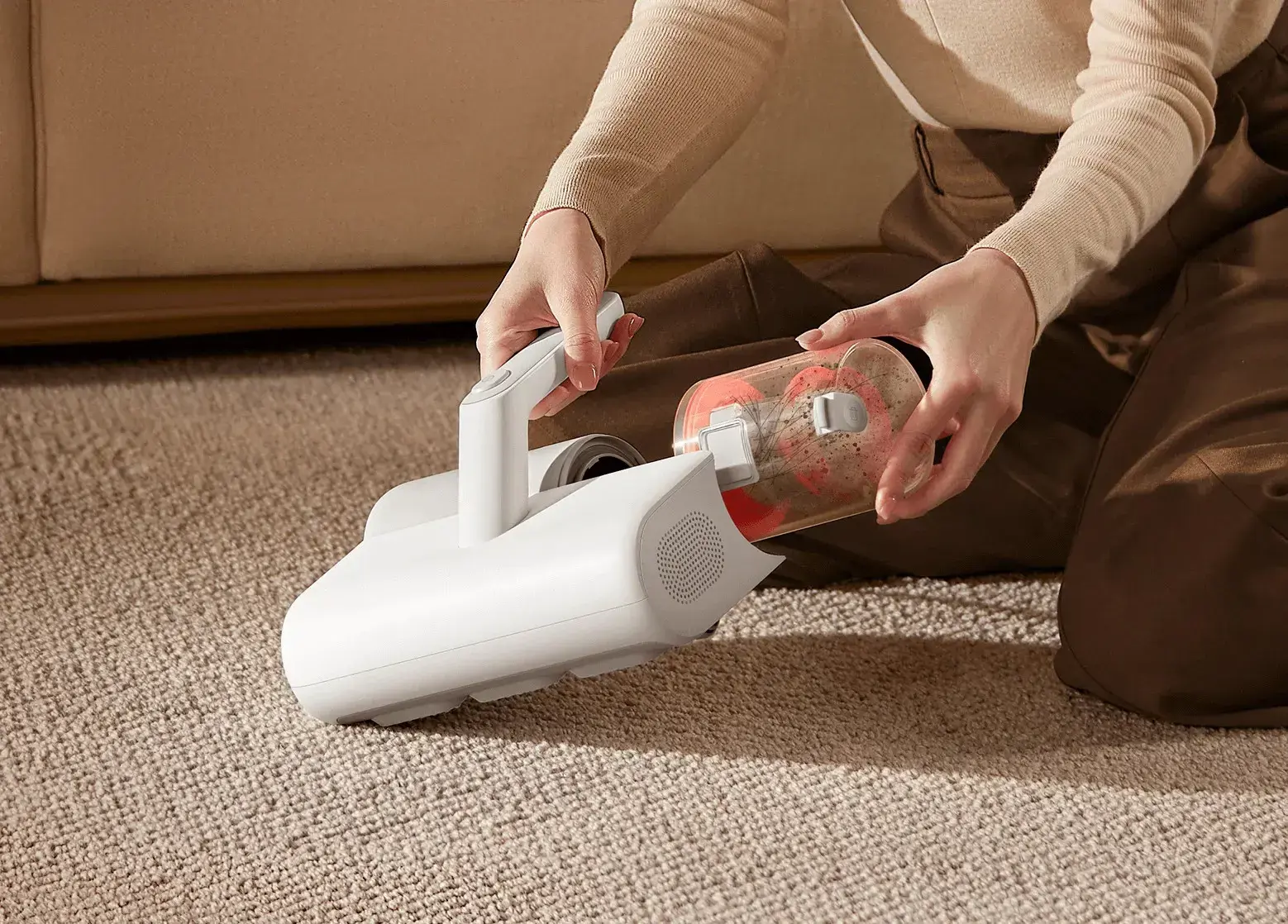 Xiaomi | Dust Mite Vacuum Cleaner | Corded operating | Power 350 W | Dust capacity 0.3 L | White
