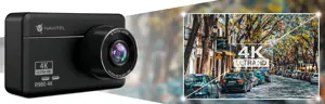 "Navitel R980 4K" prietaisų kamera su "Wi-Fi", GPS informatoriumi ir skaitmeniniu spidometru