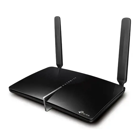 TP-Link 4G+ Cat6 AC1200 belaidis dviejų juostų gigabitinis maršrutizatorius, "Wi-Fi 5" (802.11ac), dviejų juostų (2,4 GHz / 5 GHz), Ethernet LAN, 3G, juodas, stalinis maršrutizatorius