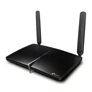 TP-Link 4G+ Cat6 AC1200 belaidis dviejų juostų gigabitinis maršrutizatorius, "Wi-Fi 5" (802.11ac), dviejų juostų (2,4 GHz / 5 GHz), Ethernet LAN, 3G, juodas, stalinis maršrutizatorius