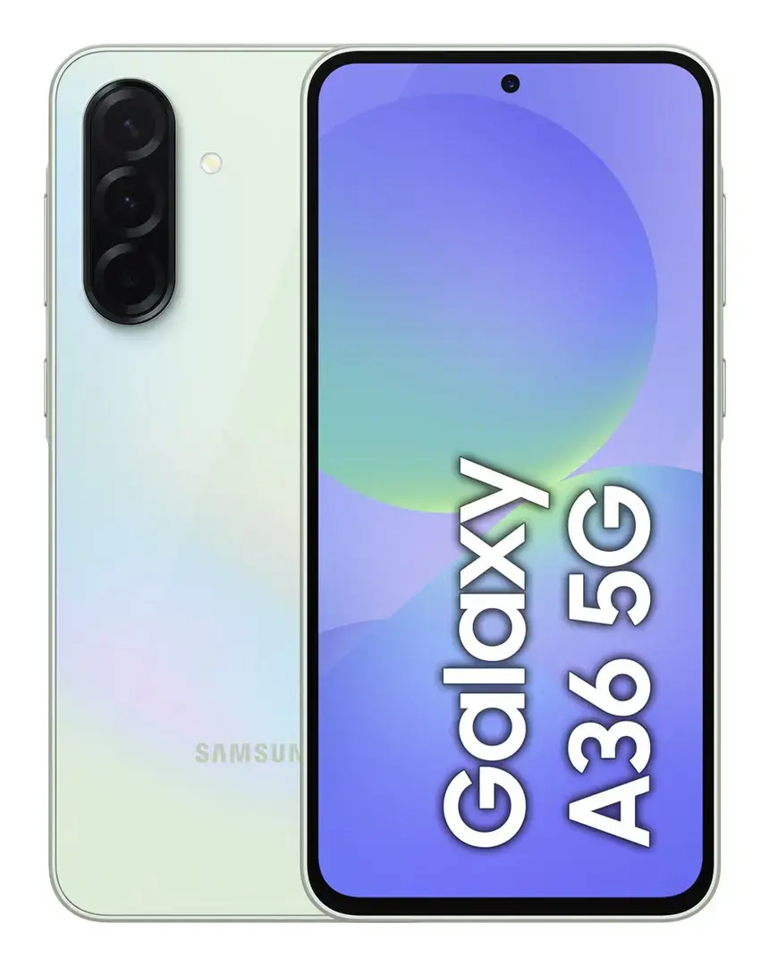 Samsung Galaxy A36 A366 (Lime) Dual SIM 6.7" Super AMOLED 1080x2340/2.4GHz&1.8GHz/6GB RAM/128GB/Android 15/WiFi,BT,4G,5G | Samsung