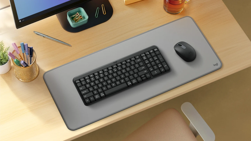 Logitech K250 Compact Belaidė klaviatūra, Bluetooth, US Int, Graphite