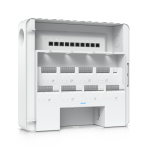 UBIQUITI ENTERPRISE-GRADE ACCESS HUB WITH ENTRY AND EXIT CONTROL UP TO EIGHT DOORS AND BATTERY BACKUP SUPPORT