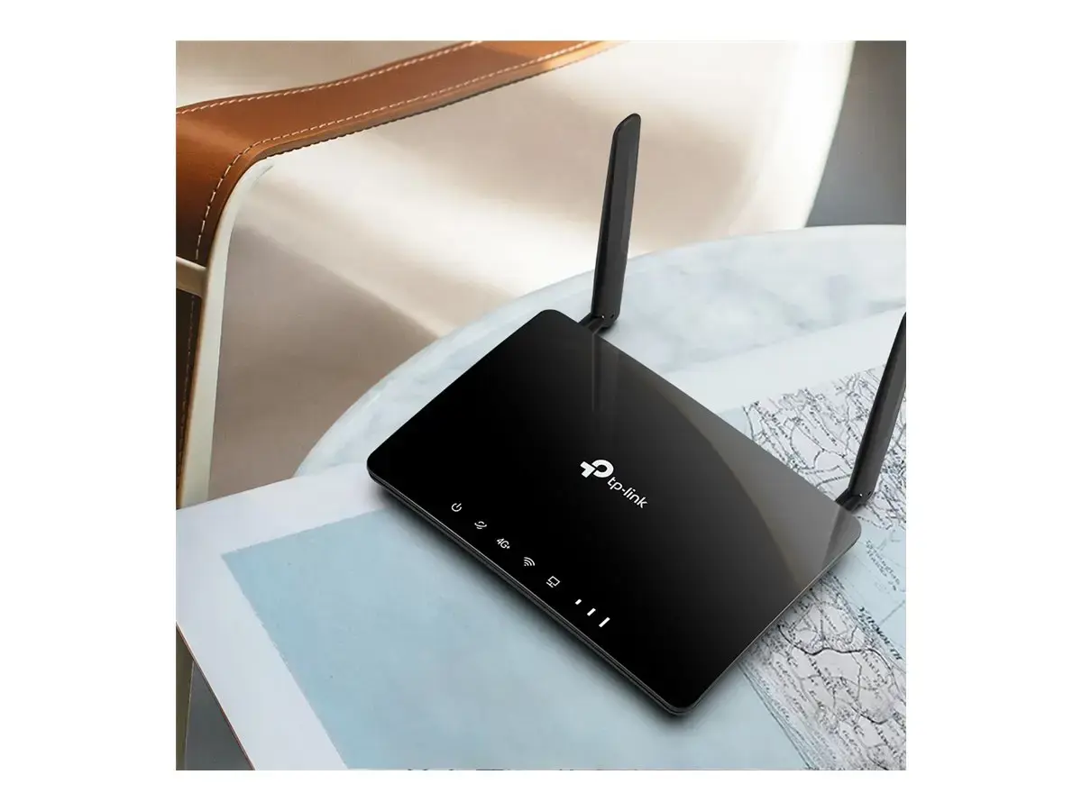 TP-Link Archer MR500, "Wi-Fi 5" (802.11ac), dviejų dažnių (2,4 GHz / 5 GHz), Ethernet LAN, 3G, juodas, stalinis maršrutizatorius