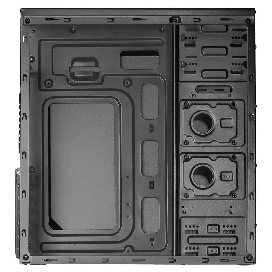AKYGA AK939BL Micro ATX korpusas be maitinimo šaltinio