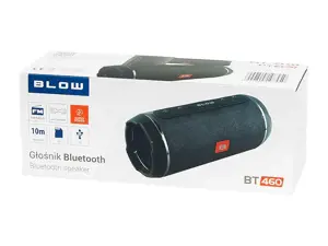 BLOW BT460 Stereofoninis nešiojamasis garsiakalbis Juoda, sidabrinė 10 W