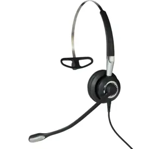 Jabra BIZ 2400 II Mono 3-1, Wired, Office/Call center, 54 g, Headset, Black, Silver
