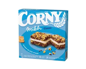 CORNY MILK batonėlis su pieniniu pertepimu, 4x30g