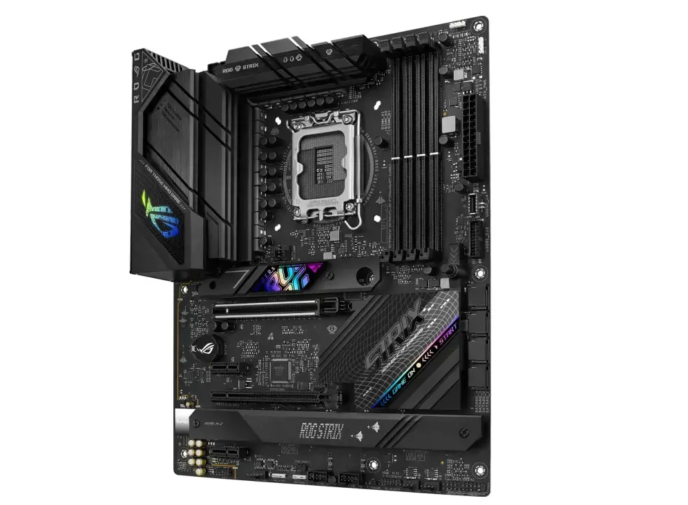 ASUS ROG STRIX B760-F GAMING WIFI, "Intel", LGA 1700, "Intel® Celeron®", "Intel® Core™ i3", "Intel® Core™ i5", "Intel® Core™ i7", "Intel® Core™ i9",..., LGA 1700, DDR5-SDRAM, 128 GB