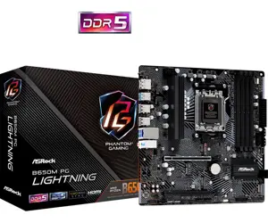 Pagrindinė plokštė ASROCK AMD B650 SAM5 Micro-ATX Atmintis DDR5 Atminties lizdai 4 1xPCI-Express 3.…