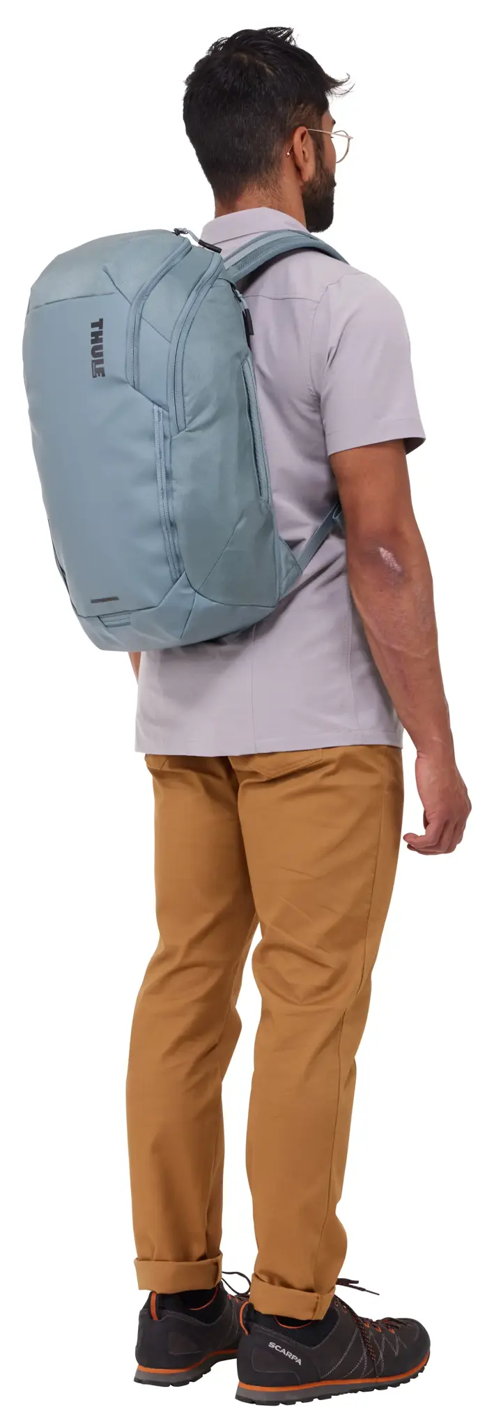 Thule Chasm TCHB215 Pond Gray, Sport, Unisex, 40.6 cm (16"), Notebook compartment, Waterproof, Polyester