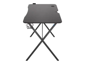 Žaidimų stalas Natec Genesis Holm 200 RGB, Juoda