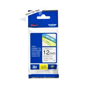 OEM Brother TZe-231 balta/juoda (TZE231) 12 mm x 8 m