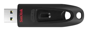"SanDisk Ultra" 256 GB, USB 3.0 atmintinė, 130 MB/s skaitymo greitis; EAN:619659125974