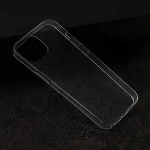 Plonas 1 mm dėklas iPhone 15 Pro Max 6,7" permatomas