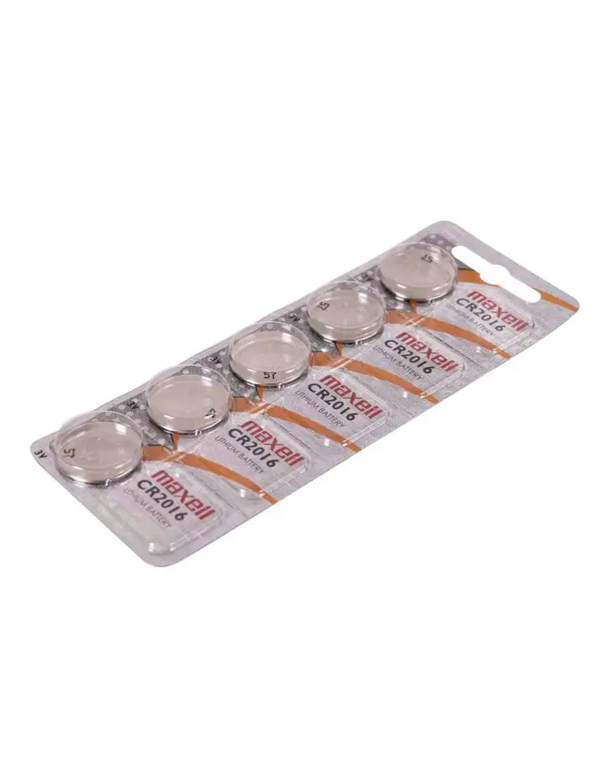 MAXELL CR2016 baterija 5 vnt.