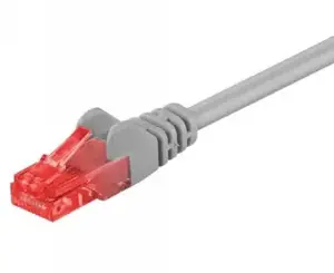 GB CAT6 TINKLO KABELIS U/UTP PILKOS SPALVOS 30 M