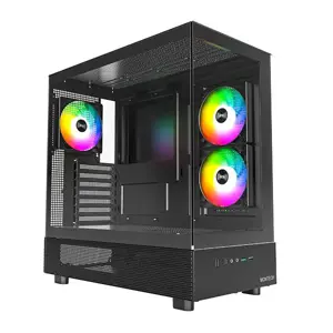 Case MONTECH XR MidiTower Not included ATX MicroATX MiniITX Colour Black XR(B)