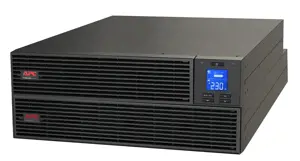 APC SRV1KRILRK, Dvigubos konversijos (Online), 1 kVA, 800 W, grynas sinusas, 110 V, 285 V