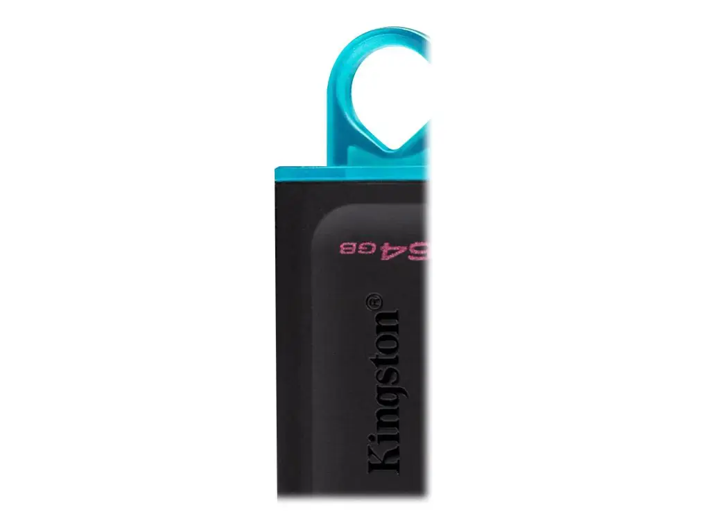 KINGSTON 64 GB USB 3.2 Gen 1 duomenų kaupiklis "DataTraveler Exodia", juoda + žydra