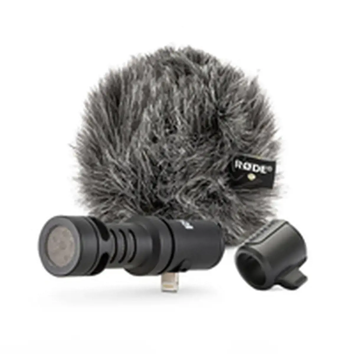"RØDE VideoMic Me-L" juodas išmaniojo telefono mikrofonas