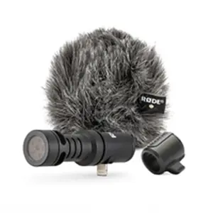 "RØDE VideoMic Me-L" juodas išmaniojo telefono mikrofonas