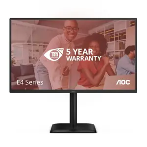 AOC Q27E4CV | 27 " | IPS | QHD | 16:9 | 120 Hz | 4 ms | 2560 x 1440 pixels | 350 cd/m² | HDMI ports quantity 1 | Black