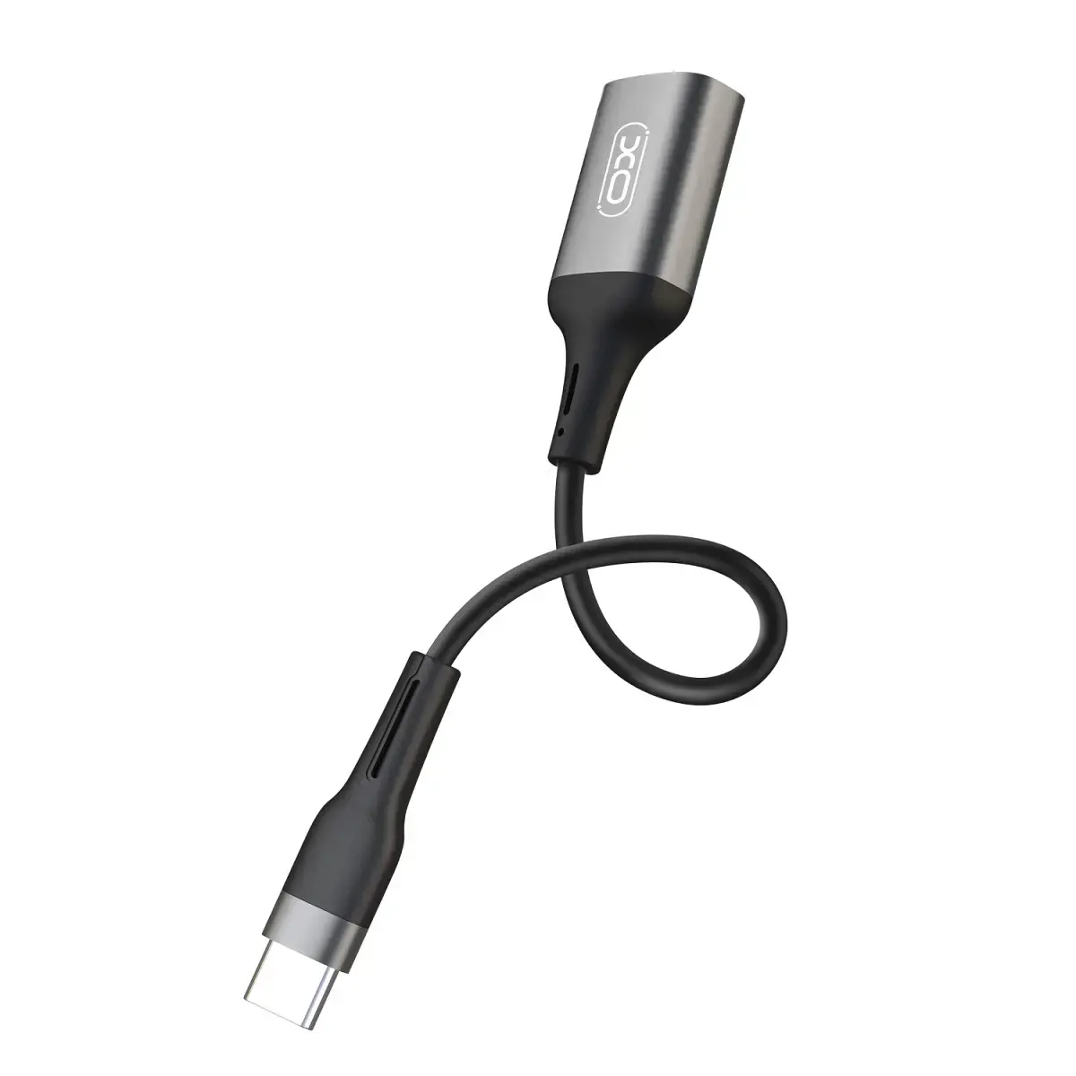 XO adapter OTG NB201 USB - microUSB black
