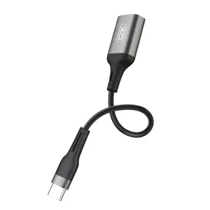 XO adapter OTG NB201 USB - microUSB black